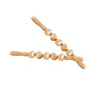 FOYTOKI 2pcs Wooden Massage Stick Back Belly Massager Body Sculpture Massager Tool for Fitness Enthusiasts