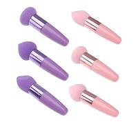 FOYTOKI 2Sets Handheld Beauty Pen Makeup Sponges Portable Cosmetic Tools for Foundation Blush Bundle for Makeup Application