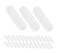 FOYTOKI 30pcs Silicone Ear Spoon Covers for Earwax Removal Replacement Spoon Sleeves Gentle Cleaning Tool Soft Ear Covers