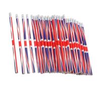 FOYTOKI 36pcs Wood-cased Pencils with Eraser Featuring Uk Flag Design, 7.5 Inch Bulk Writing Instruments for School and Classrooms, Smooth Writing Performance with Versatile Usage