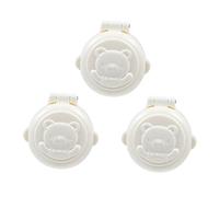 FOYTOKI 3Pcs Cartoon Button Covers for Proofing Safety Locks for Washing Machine and Car Easy Install Adhesive Design Keeps Safe from Accidental Pressing