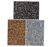 FOYTOKI 3pcs Diamond Hand Mat Manicure Table Nail Art Pad Unique Shiny Design for Nail Art Practice