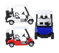 FOYTOKI 3Pcs Golfing Cart Model Indoor Plaything for Enlightenment for Boys for Birthdays and Holidays Engaging Decorative Car