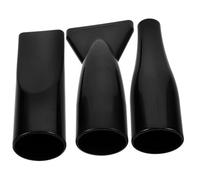 FOYTOKI 3pcs Hair Dryer Nozzle Abs Blow Dryer Attachments for Efficient Drying and Styling Includes Large Small Round Nozzles for Pet Grooming