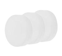 FOYTOKI 3pcs Ice Hockey Training Pucks Ice Hockey Practice Pucks Beige PVC Luminous Glow the Dark Impact-resistant Regulation Weight and Outdoors Sports
