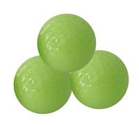 FOYTOKI 3Pcs Luminous Golf Balls Plaything Glow The Dark for Training Fun for Garden Nighttime Play