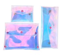 FOYTOKI 3pcs Makeup Bag and Coin Purse Set Small to Large Multifunctional Cosmetic Storage Pouches for Women Travel and Daily Organizer