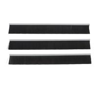 FOYTOKI 3pcs Nylon Letter Box Cleaning Brush Strips 25cm Mailbox Seal Brush Draft Excluder for Door Mail Slot Weatherproofing Accessories