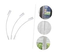 FOYTOKI 3pcs Window Anti-Falling Straps Proofing Anchors Cable Restrictor for Aluminum and Frames Secure Safety Device for Windows and Doors