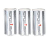 FOYTOKI 3rolls Nail Polish Remover Wraps Tinfoil Nail Art Accessory for Home Salon