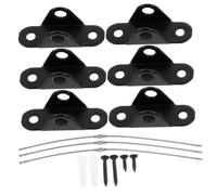 FOYTOKI 3sets Falling Device for Furniture Boy Girl Safety Wall Anchors Falling Furniture Prevention Straps for Home Use Securing Straps for Mattress and Chairs