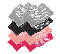 FOYTOKI 4 Pairs Non-slip Yoga Gloves Fitness Accessory Pilate Gloves Yoga Fingerless Gloves Dancing Gloves Workout Glove Breathable Yoga Gloves. Women Fingerless Gloves Training Gloves