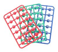 FOYTOKI 49pcs Small Bingo Balls 8mm Diameter Printed Sphere Lottery Game Balls Props for Party Raffle and Mini Number Selection