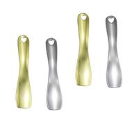 FOYTOKI 4pcs Face Cream and Eye Cream Makeup Spoons Cosmetic Applicators for Mixing Testing and Applying Skincare Products Lightweight and Portable Design