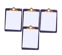 FOYTOKI 4Pcs Miniature Writing Board Model Doll House Study Accessories for Creative for DIY Mini House Decor and Fun Photo Props