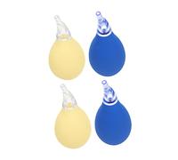 FOYTOKI 4pcs Nasal Aspirator Pump Nose Sucker for Newborn Boy Girl Mucus Cleaner for Nasal Relief at Home Travel