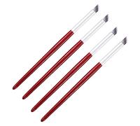 FOYTOKI 4pcs Professional Nail Art Brush for Manicure Gel Painting Tools for Diy Designs Easy to Use for Fine Line and Pattern Creation for Beautiful Nail Work