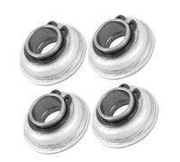 FOYTOKI 4pcs Wheelchair Front Wheel Bearings Durable Replacement Parts for Compatible with Manual Wheelchairs Reliable Support for Front Wheels