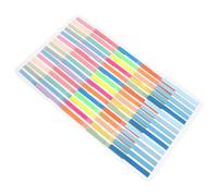 FOYTOKI 5 Sets Translucent Highlighter Tape for Students, Precision Design with Assorted Colour Index Label Stickers, Wide Coverage for Organisation and Colour Coding, for Studying