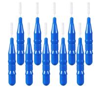 FOYTOKI 50 Pcs Plastic Oral Brush Interdental Flosser Picks Deep Cleaning Bristles and Protection for Family Use Oral Care Tool