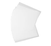 FOYTOKI 50pcs Lightweight Race Number Bibs for Running and Athletic Competitions Reusable Material High Visibility Competitor Numbers for Long Distance Events