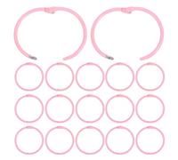 FOYTOKI 50pcs Metal Binder Rings 40mm Inner Diameter for Index Cards Loose Leaf Rings Keychain Clips for School Office Binding