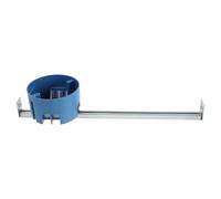 FOYTOKI 55lbs Adjustable round Ceiling Fan Bracket with Electrical Box Mounting Support for Secure Installation of Fans and Light Fixtures in Home Office