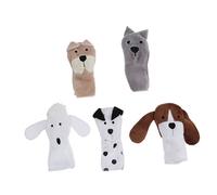 FOYTOKI 5pcs Animal Finger Puppets Fun Interactive for Animal Finger for Storytelling and Early Education Enhance Parent Bonding