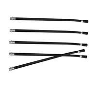 FOYTOKI 5pcs Flexible Fire Extinguisher Hose High Pressure Water Pipe for Vehicle Truck Emergency Fire Suppression Portable Lightweight Design