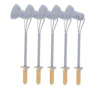 FOYTOKI 5pcs Sand Table Spotlight Set Mini Reflector Lamp for Building Models DIY Landscape Decor Warm Light for Model Train and Micro Landscape