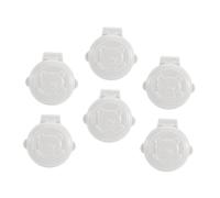 FOYTOKI 6pcs Car Washing Machine Safety Button Covers Childproof Start Protection for Accidents Prevention