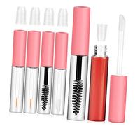FOYTOKI 6pcs Empty Mascara Tubes and Refillable Eyeliner Containers Portable Lip Gloss Bottles for Travel-Friendly Easy to Carry for Makeup Artists