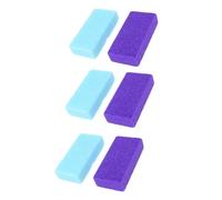 FOYTOKI 6pcs Foot Callus Remover and Dead Skin Remover for Feet with Pu Material Exfoliating Grinding Stone for Pedicure Care Suitable for People Who Walk Or Stand Long Hours Random Color