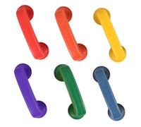 FOYTOKI 6pcs Plastic Whisper Phones for Adults Washable Speech Therapy for Pronunciation Aid Reading Comprehension Auditory Feedback Tool for Classroom and Speech Practice