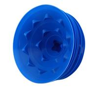 FOYTOKI 6pcs Sport Training Cones for Football and Rugby with Stable Performance, Pe Material, Bright Blue Colour, for Outdoor Soccer Fields and Indoor Gyms Agility Training