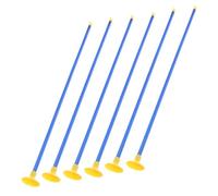 FOYTOKI 6Pcs Suction Cup Arrows Brightly Colored Indoor Outdoor Archery for Boys Easy to Handle Practice Arrows Suction Cups for Fun Games
