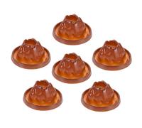 FOYTOKI 6pcs Volcano Model Shell Kit for Boys and Girls Educational Science Project Erupting Replacement for DIY Experiments and Fun Learning Activities