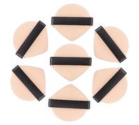FOYTOKI 7pcs Double-sided Makeup Sponges for Face Dry and Wet Powder Foundation Blending Reusable Cosmetic Applicators for Loose Powder Application