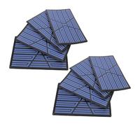 FOYTOKI 8Pcs Blue Plastic Car Floor Mat Repair Patches for Foot Pedal Area, Sturdy Auto Carpet Protection Pads for Vehicle Interior Carpet Restoration