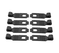 FOYTOKI 8pcs Car Mirror Camera Mount Hook for Rearview Mirror, Abs Material with Discreet Mounting and Deformation Resistance, Easy Install Dash Cam Strap Buckle for Secure Car Dvr Setup
