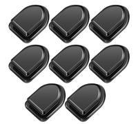 FOYTOKI 8pcs Vehicle Seatback Hook Multifunctional Hanging Hook Car Use Simple and Generous Abs Material Back Seat Organizer for Home and Travel