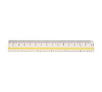 FOYTOKI Acrylic Reading Guide Ruler with Yellow Magnification Strip, Portable Bible Study Tool for Small Print Books and Documents