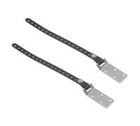FOYTOKI Adjustable Furniture Safety Straps 2pcs Iron and Plastic Material Prevents Injury, Child Safety Anti-tip Anchors for Cabinets and Tvs for Kid and Baby Proofing