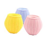 FOYTOKI Animal Squeeze Toys 3pcs Set Stress Relief Cartoon Chicken Coop Toy for Boys and Girls and Adults Slow Rising Compact Decompression Plaything for Office and Home Random Color