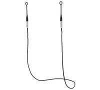 FOYTOKI Anti Lost Chain Magnetic Silicone Cord Noise Reduction Cord Simple Stylish Hearing Protection Versatile Use Black for Concerts and Sleeping