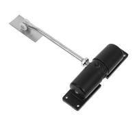 FOYTOKI Automatic Door Closer Spring Hinge Design for Home and Garden Gates with Easy Installation, Stainless Steel and Aluminum Alloy Construction for Reliable Self Closing and Sturdy