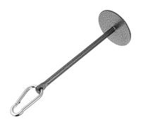 FOYTOKI Barbell Slice Weight Tray for Exercise Equipment, Sturdy Steel Material Easy Installation and Comfortable Hand Feeling, for Home Gym Accessories and Arm Or Abdominal Muscle