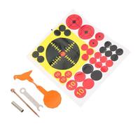 FOYTOKI Bird Metal Shooting Target Exceptional Strength and Lightweight Iron Construction for Backyard Shooting Practice Featuring Automatic Reset and High Visibility Design