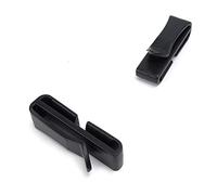 FOYTOKI Black Plastic Belt Buckles Strap Clip for Backpack Webbing 24mm Tactical Strap Ending Keeper for Outdoor Backpack Systems Multi-function Management Tool