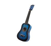 FOYTOKI Blue Learning Guitar Musical Instrument for Early Education Portable Pretend and Developing Musical Skills